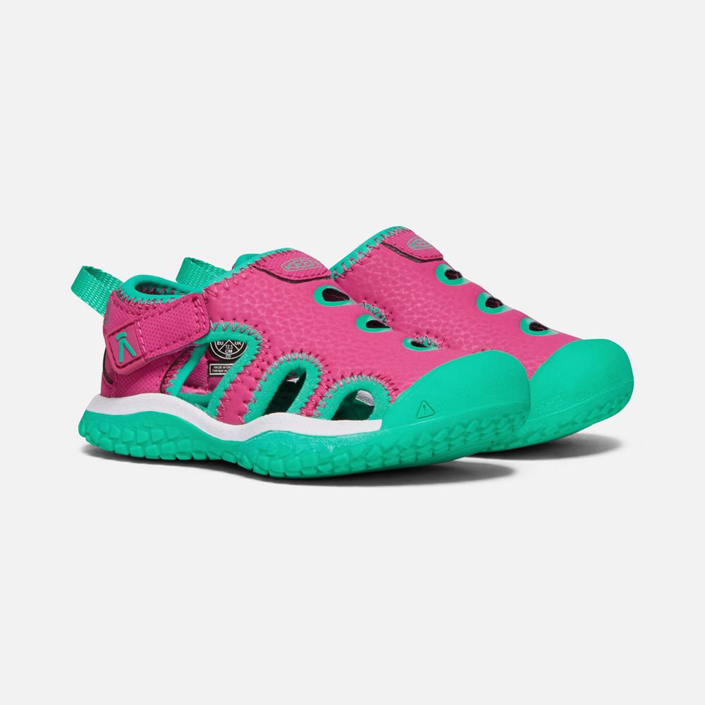 Sandalias Keen Mexico Rosas/Verdes - Niños Stingray - VD2149678